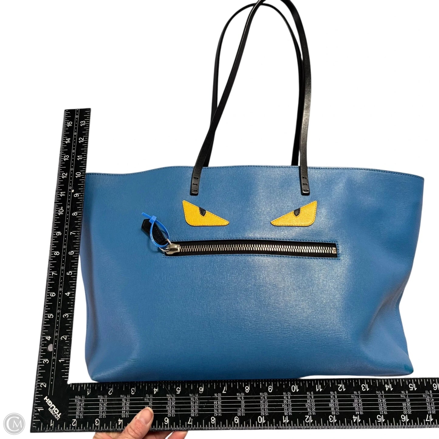 Tote Luxury Designer By Fendi, Size: Large