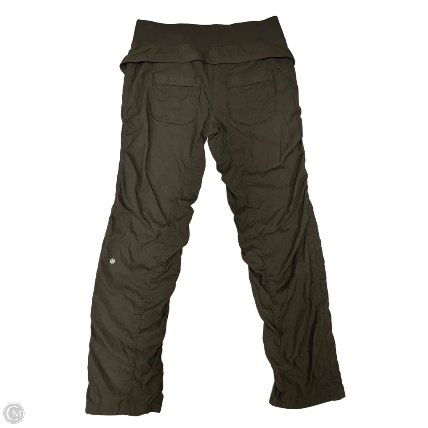 Athletic Pants By Lululemon In Green, Size: M