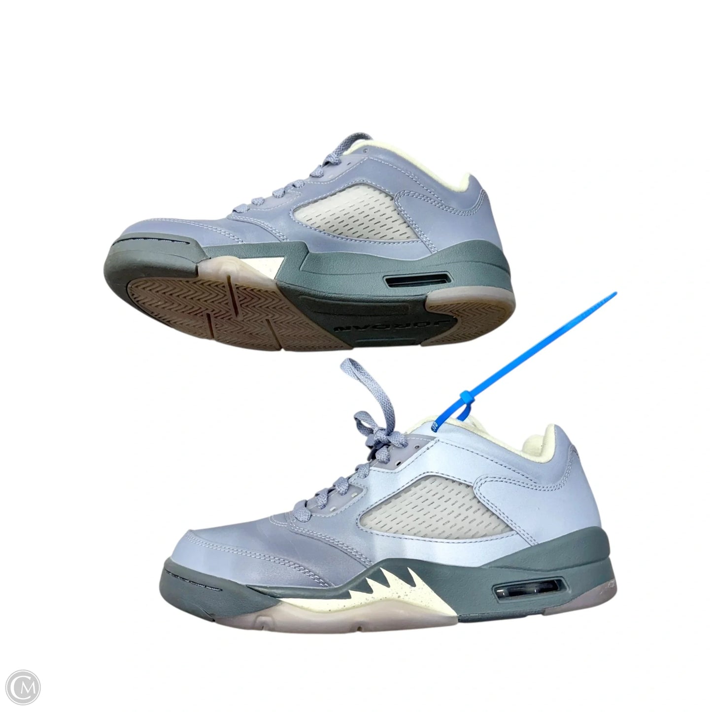 Shoes Luxury Designer By Jordan In Purple, Size: 8