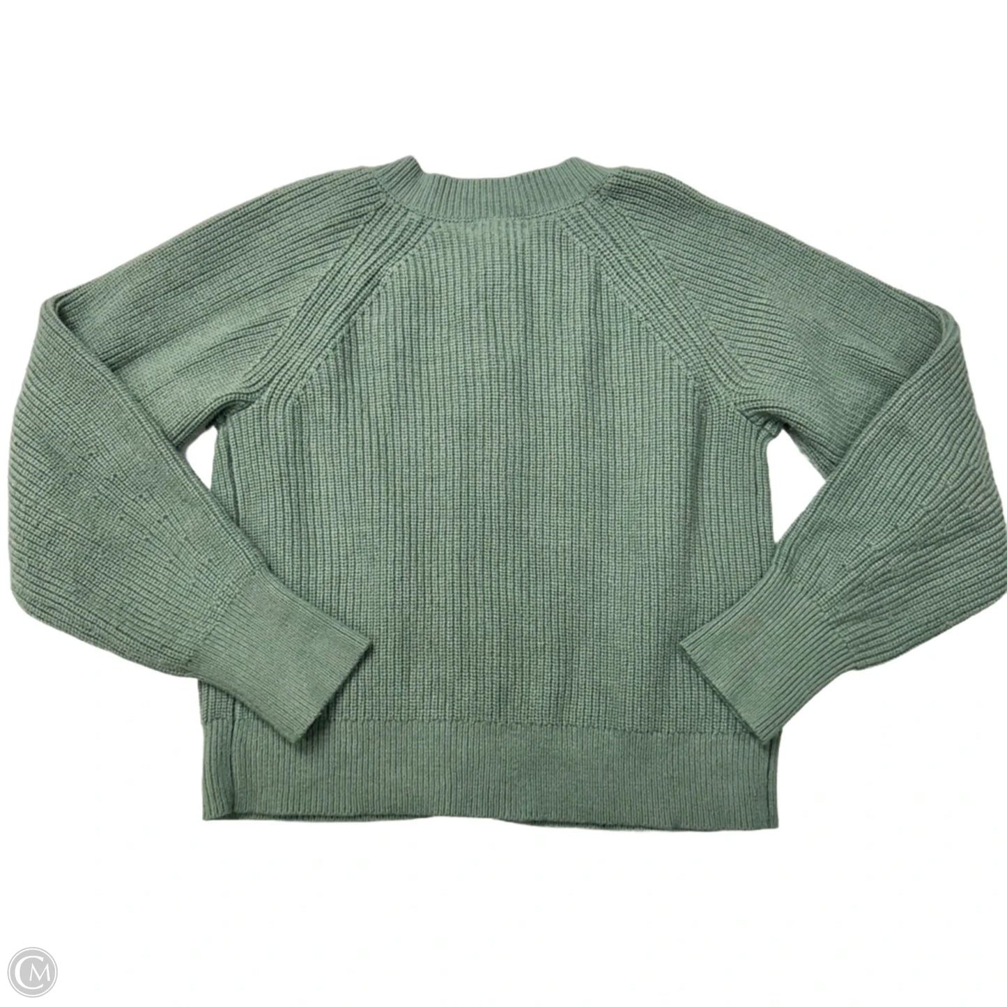 Sweater Cardigan By Banana Republic In Green, Size: Xl