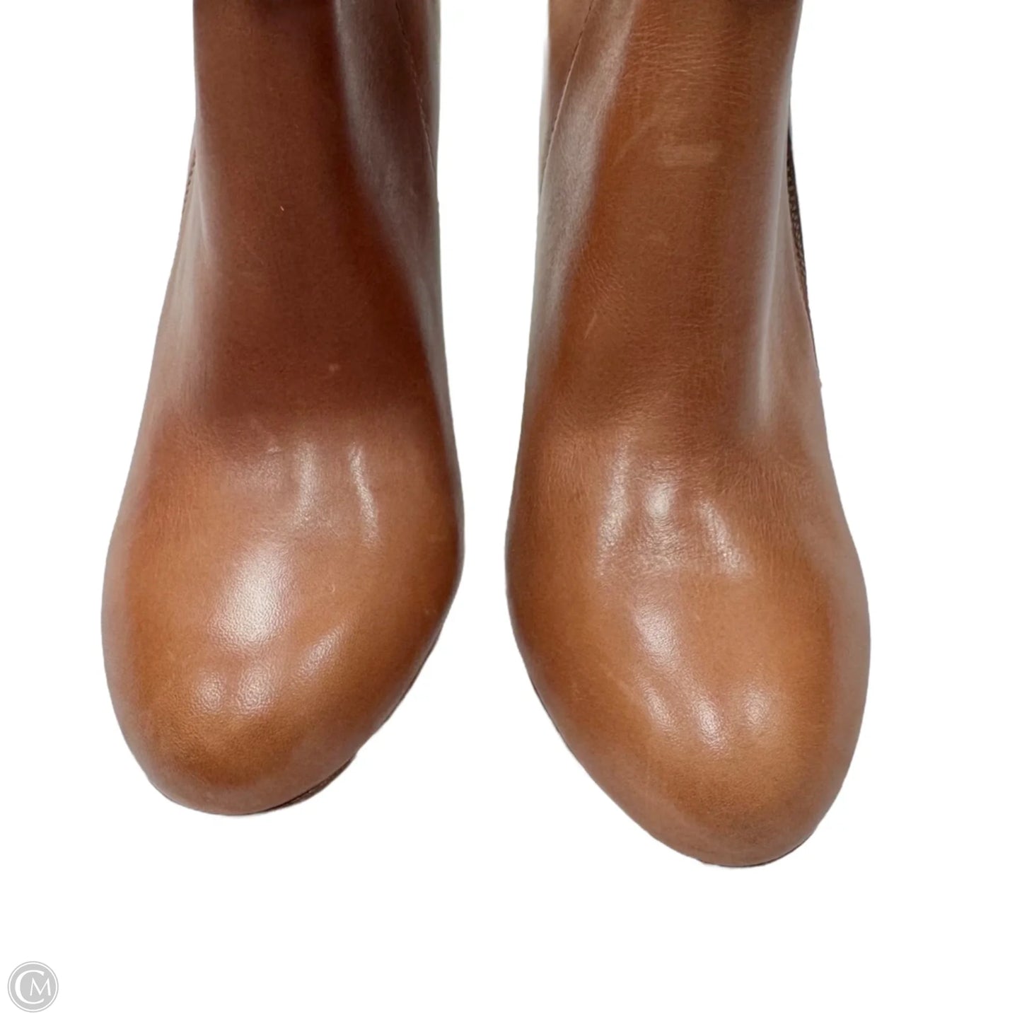 Boots Designer By Coach In Brown, Size: 10