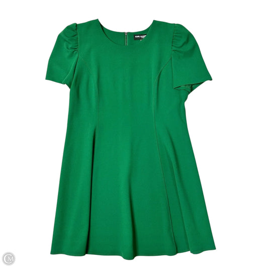 Dress Designer By Karl Lagerfeld In Green, Size: Xl