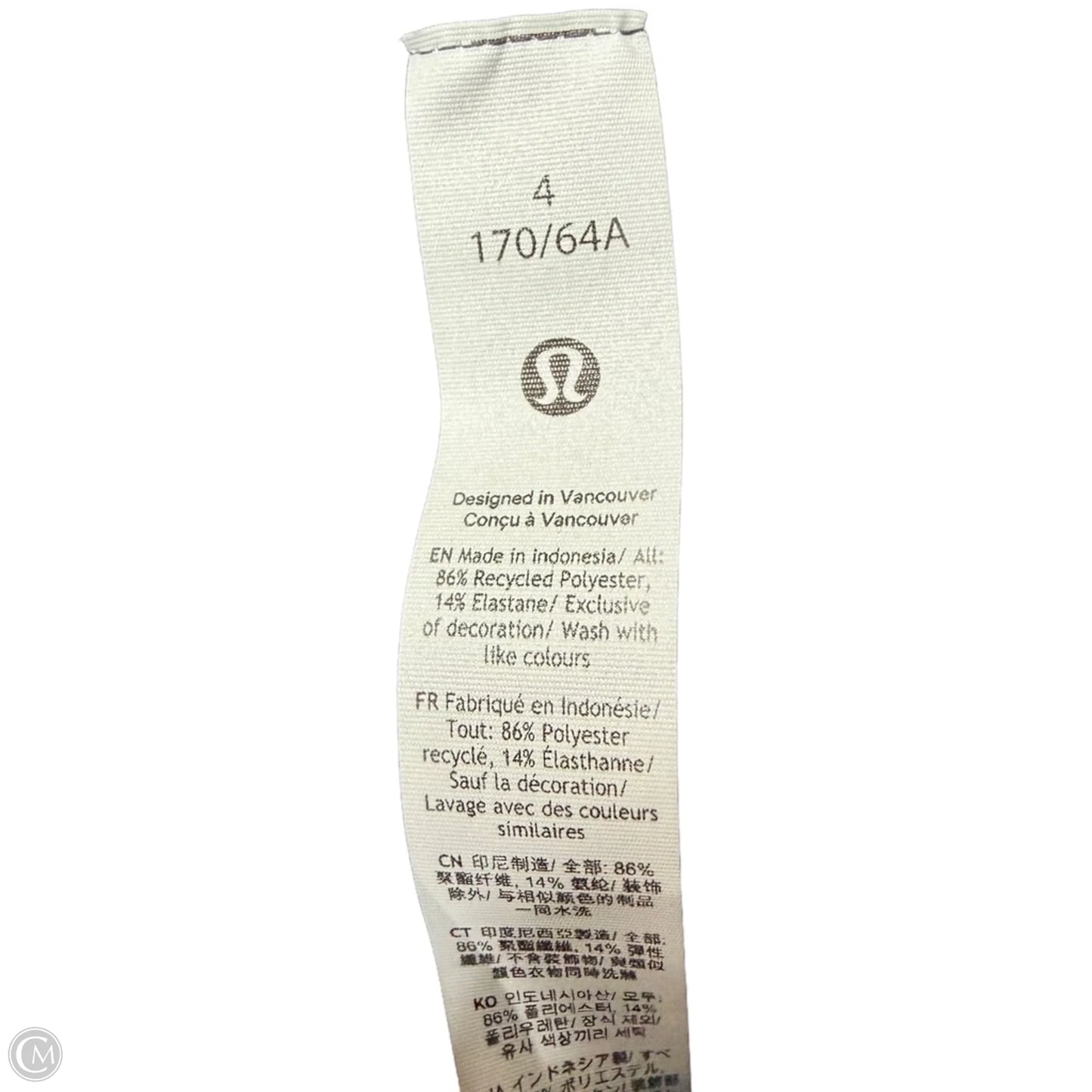 Athletic Pants By Lululemon In Black, Size: S