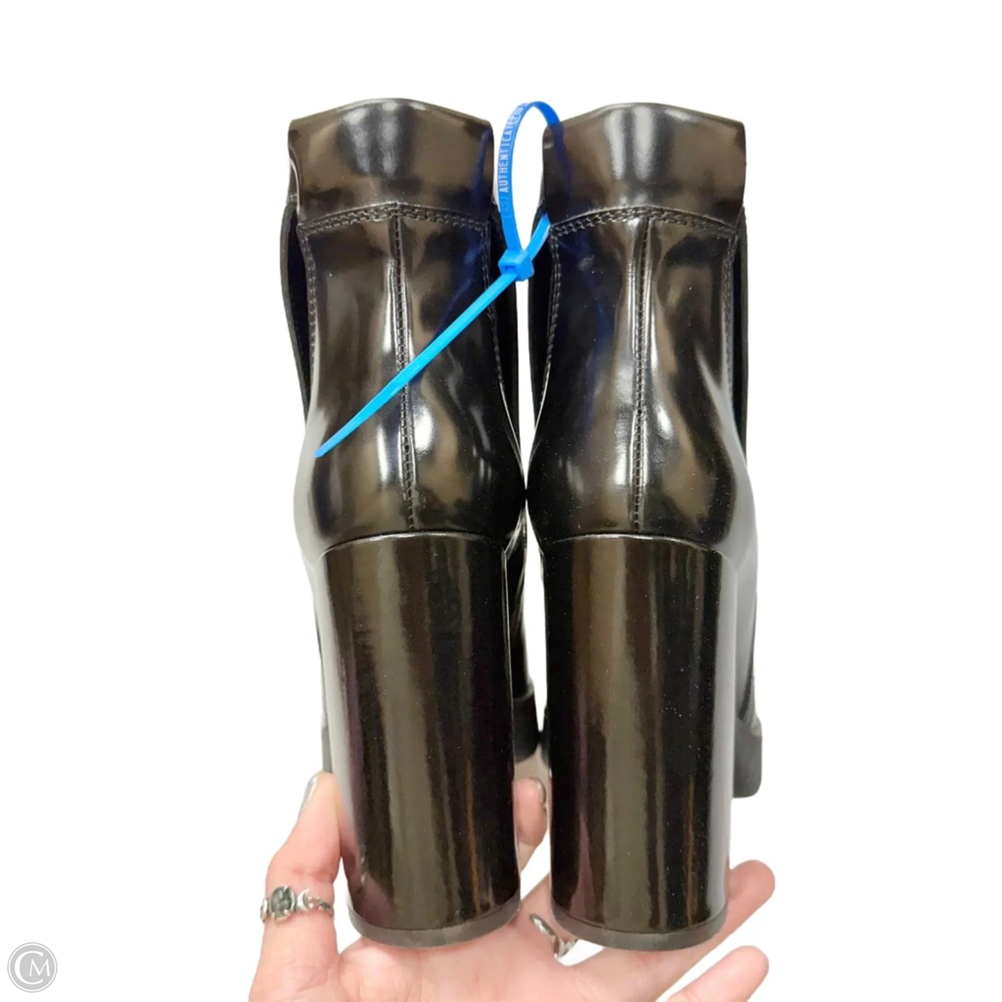 Boots Luxury Designer By Tods In Black, Size: 6.5