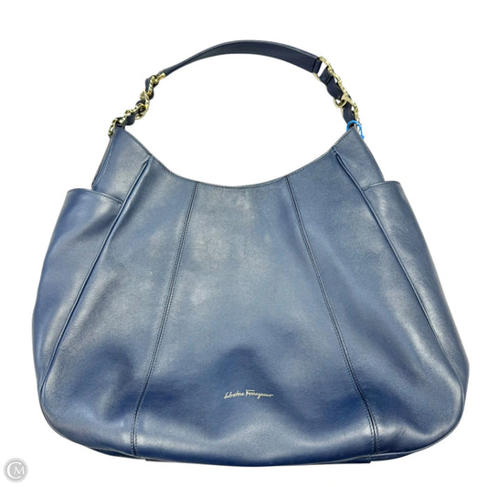 Handbag Luxury Designer By Ferragamo, Size: Medium