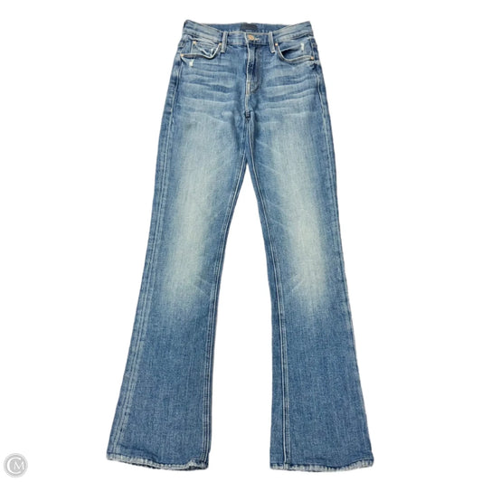 Jeans Boot Cut By Mother In Blue, Size: 0