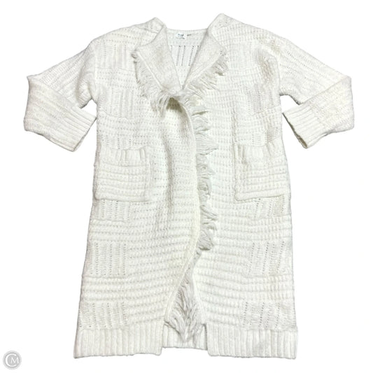 Sweater By Blue Ivy In White, Size: M