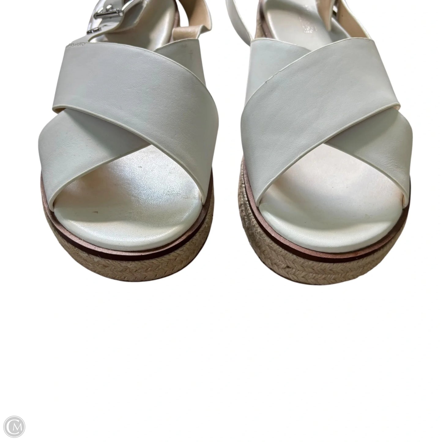 Sandals Heels Platform By Michael By Michael Kors In White, Size: 8