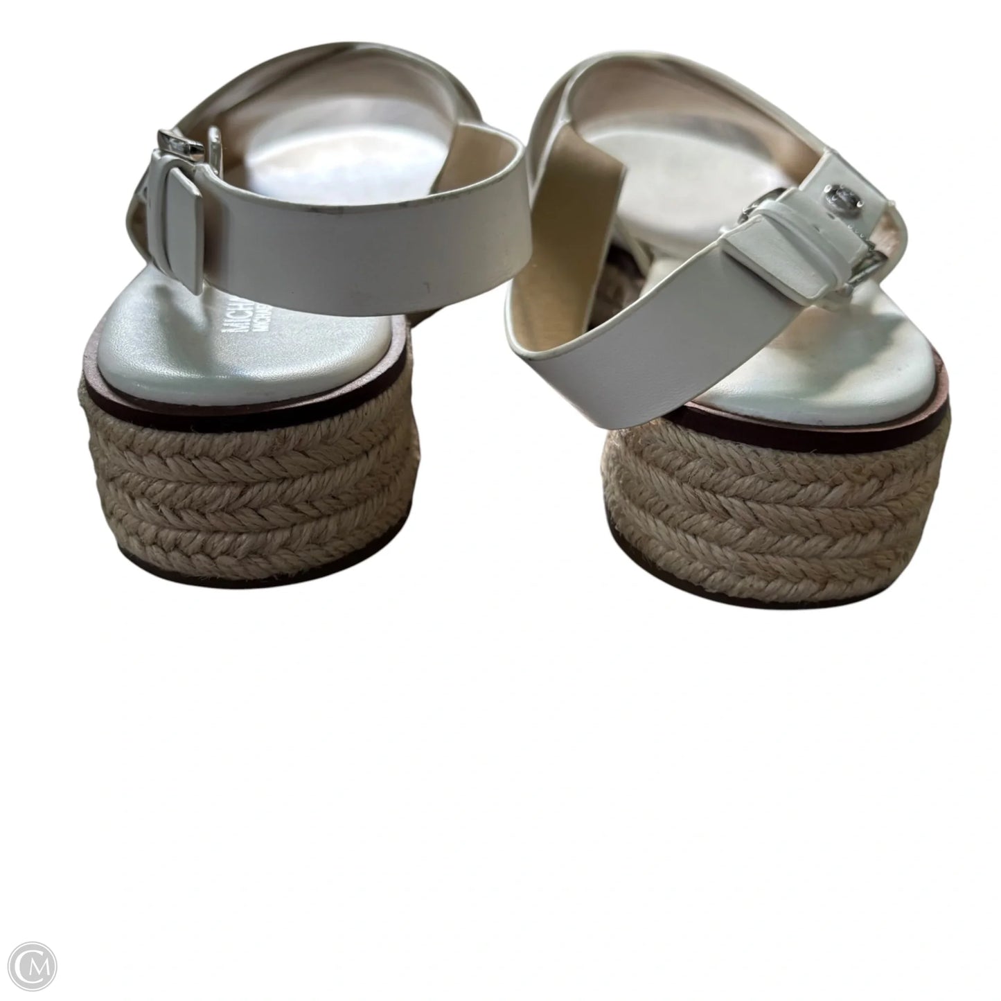 Sandals Heels Platform By Michael By Michael Kors In White, Size: 8