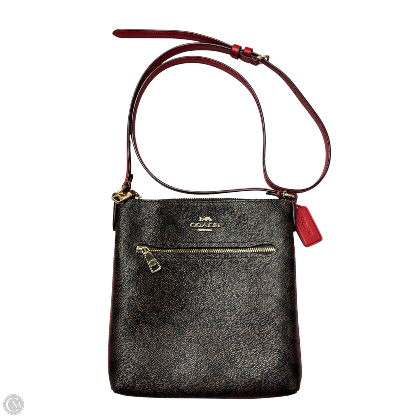 Crossbody Designer By Coach, Size: Small