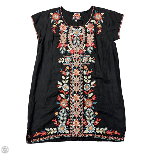 Dress Casual Short By Johnny Was In Black, Size: M