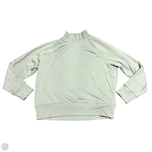 Sweatshirt Hoodie By Lou And Grey In Green, Size: L