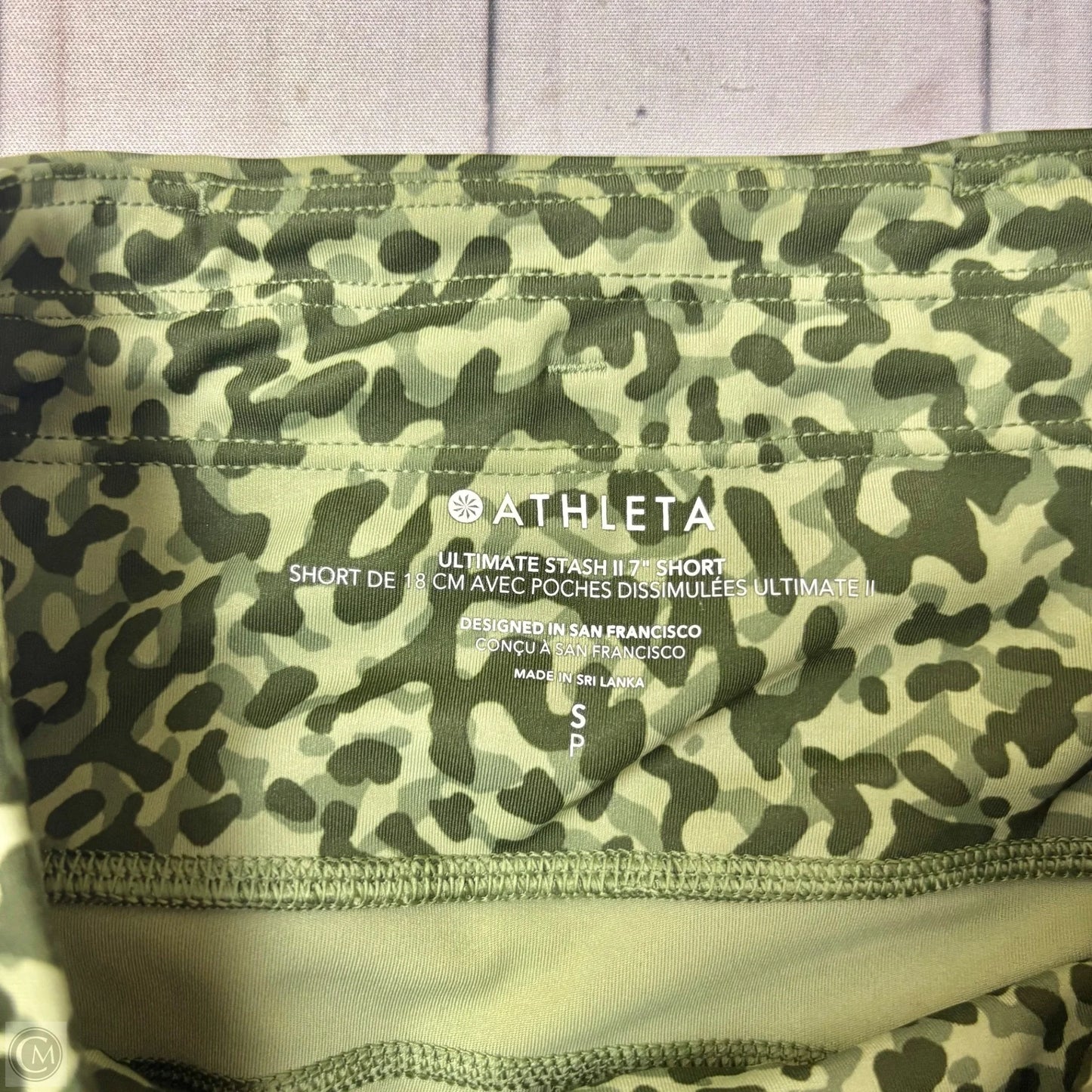 Athletic Shorts By Athleta In Leopard Print, Size: S