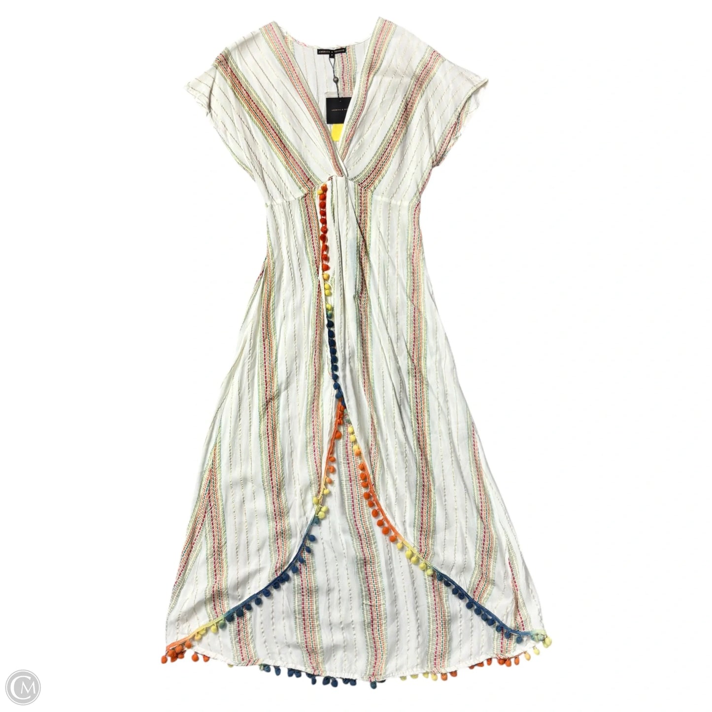 Dress Casual Maxi By America & Beyond In White, Size: S