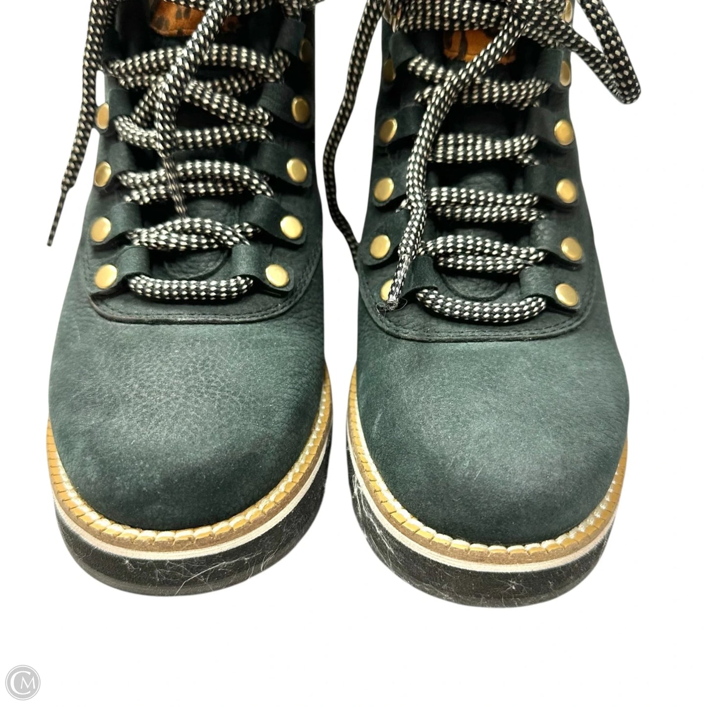 Boots Mid-calf Flats By Cole-haan In Black, Size: 7