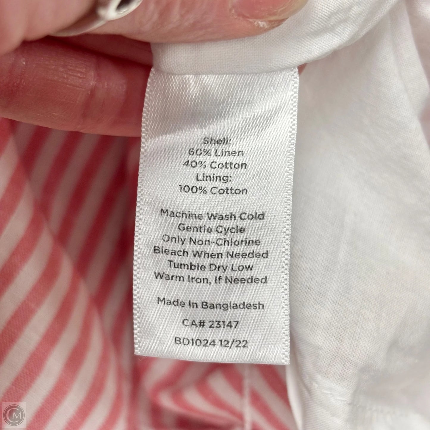 Skirt Mini & Short By Talbots In Striped Pattern, Size: 14