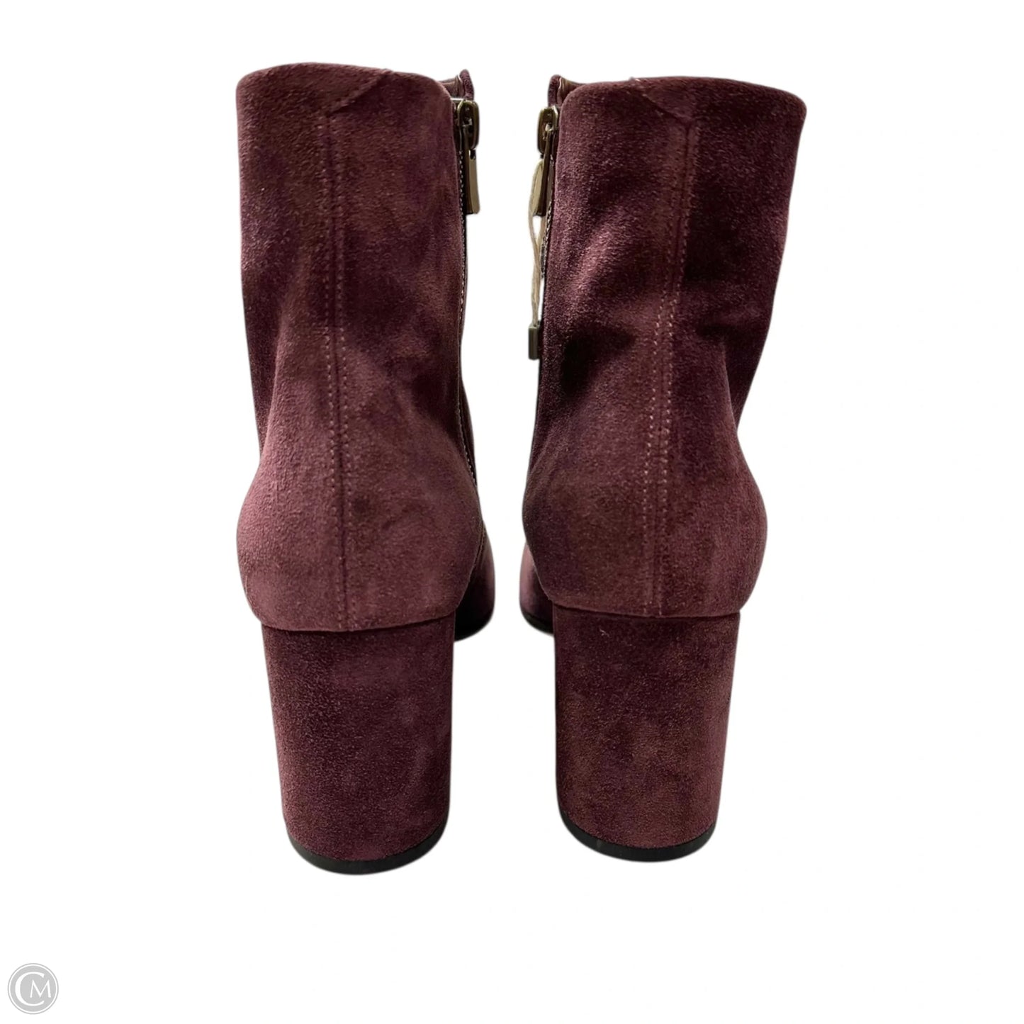 Boots Ankle Heels By Officine Creative In Purple, Size: 7