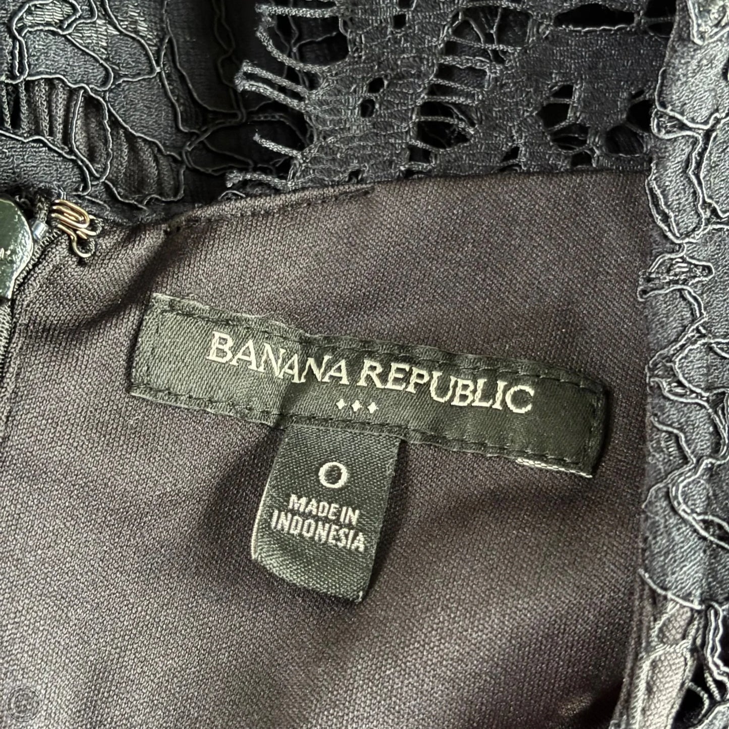 Dress Party By Banana Republic In Black, Size: 0