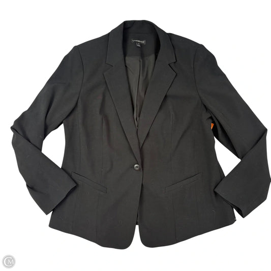 Blazer By Lane Bryant In Black, Size: 18