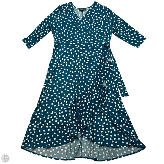 Dress Casual Maxi By Lane Bryant In Blue, Size: 18