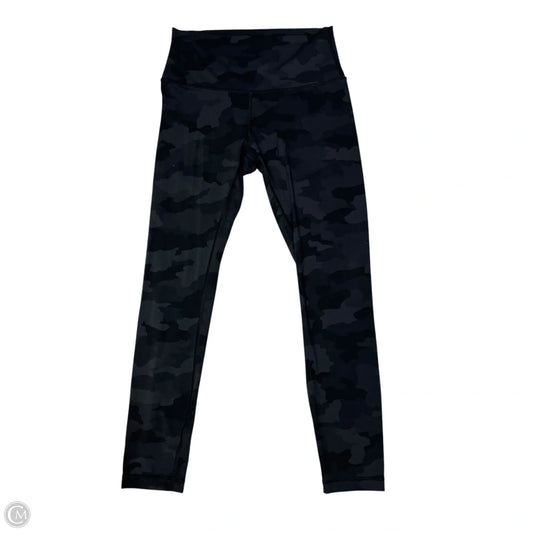 Athletic Leggings By Lululemon In Camouflage Print, Size: S