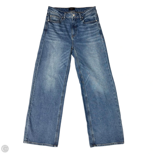 Jeans Straight By Quince In Blue Denim, Size: 4