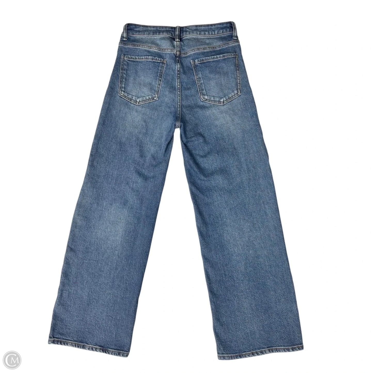 Jeans Straight By Quince In Blue Denim, Size: 4
