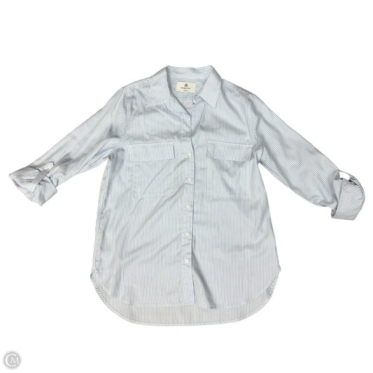Top Long Sleeve By Babaton In Striped Pattern, Size: S