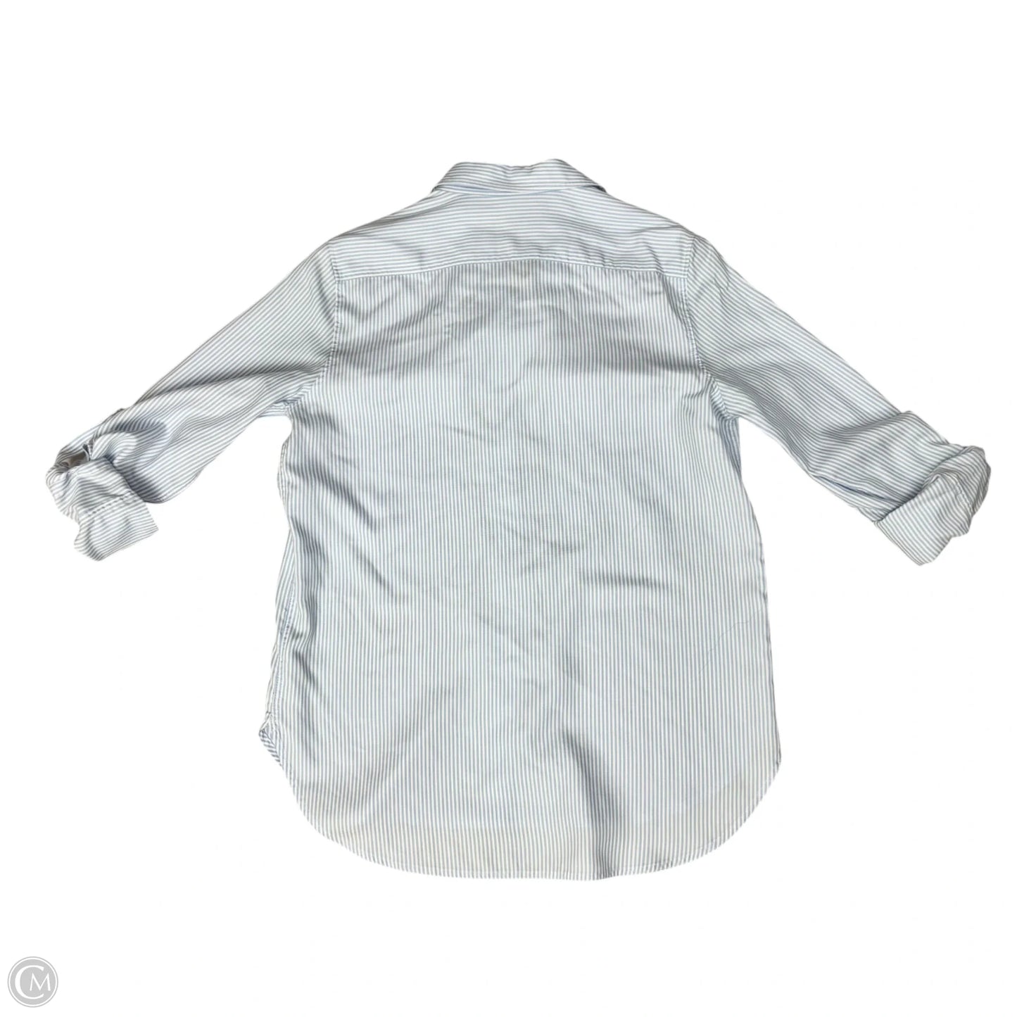 Top Long Sleeve By Babaton In Striped Pattern, Size: S