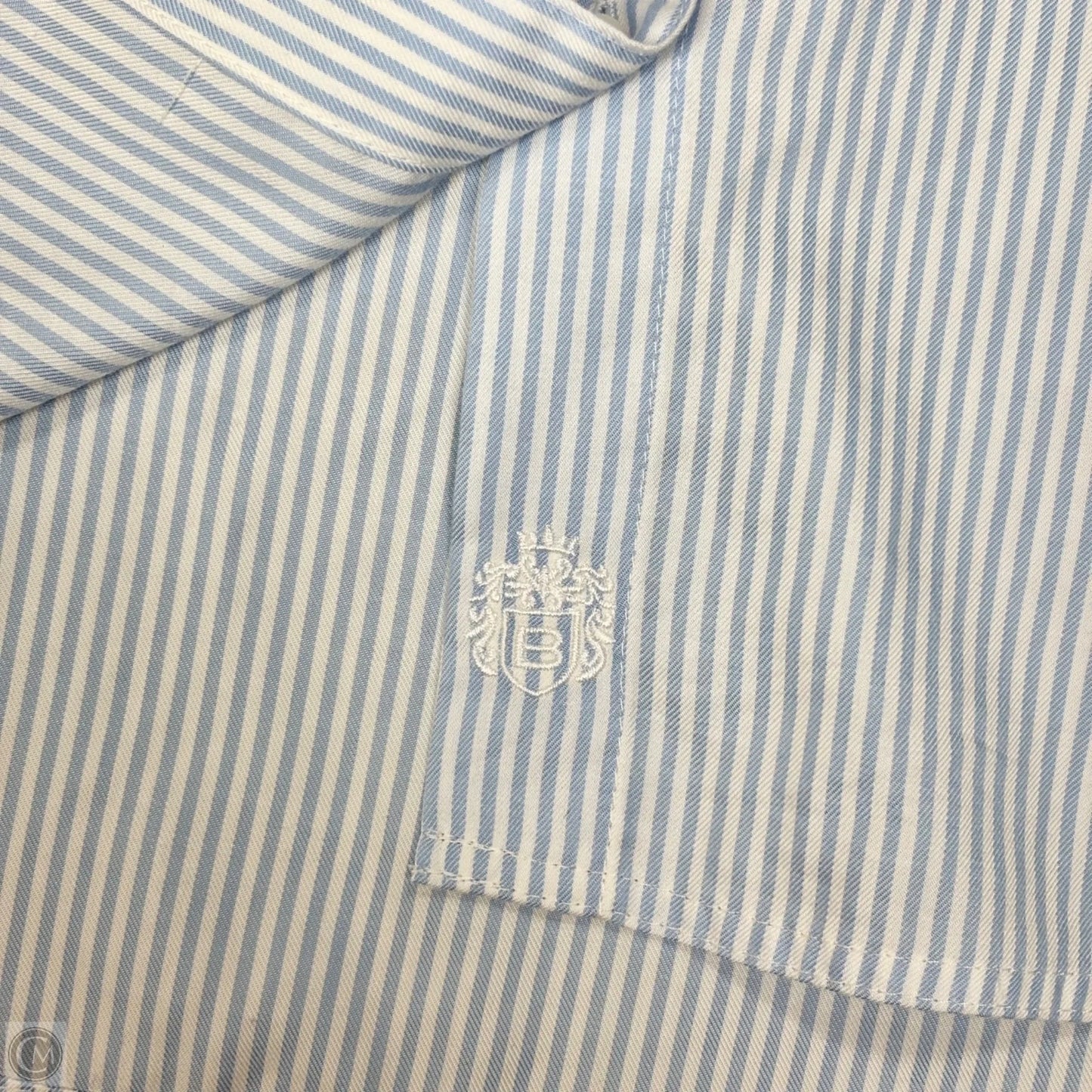 Top Long Sleeve By Babaton In Striped Pattern, Size: S