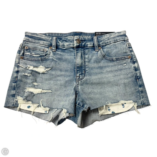 Shorts By American Eagle In Blue Denim, Size: 8