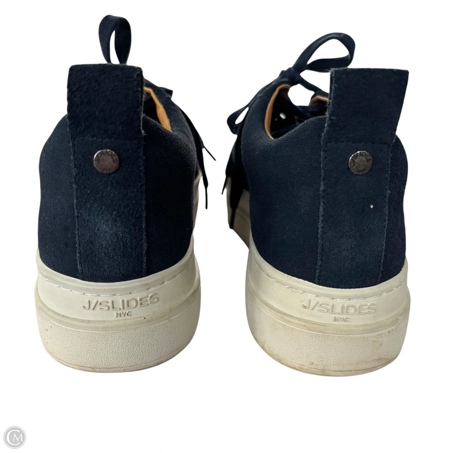 Shoes Sneakers By J Slides In Blue, Size: 8.5