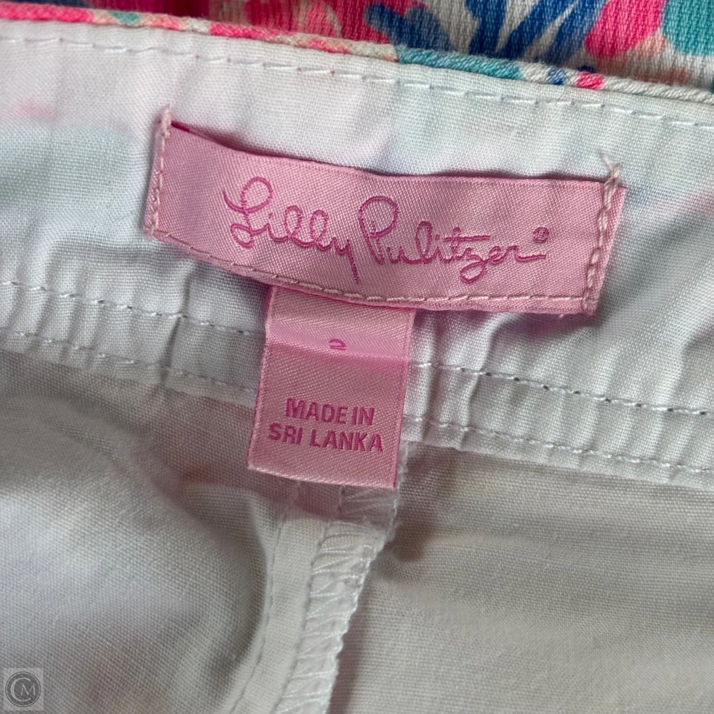 Skort Designer By Lilly Pulitzer In Pink, Size: 2