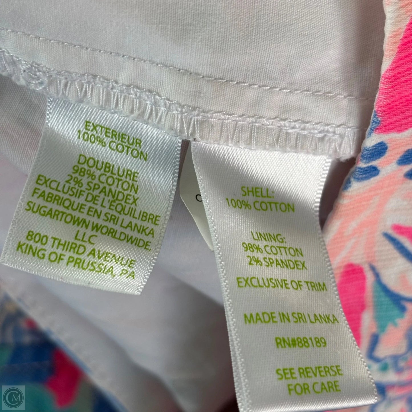 Skort Designer By Lilly Pulitzer In Pink, Size: 2
