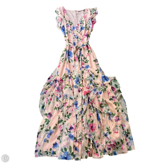Dress Casual Maxi By Lauren By Ralph Lauren In Pink, Size: S