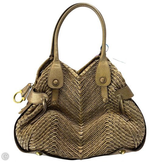 Handbag Luxury Designer By Ferragamo, Size: Medium