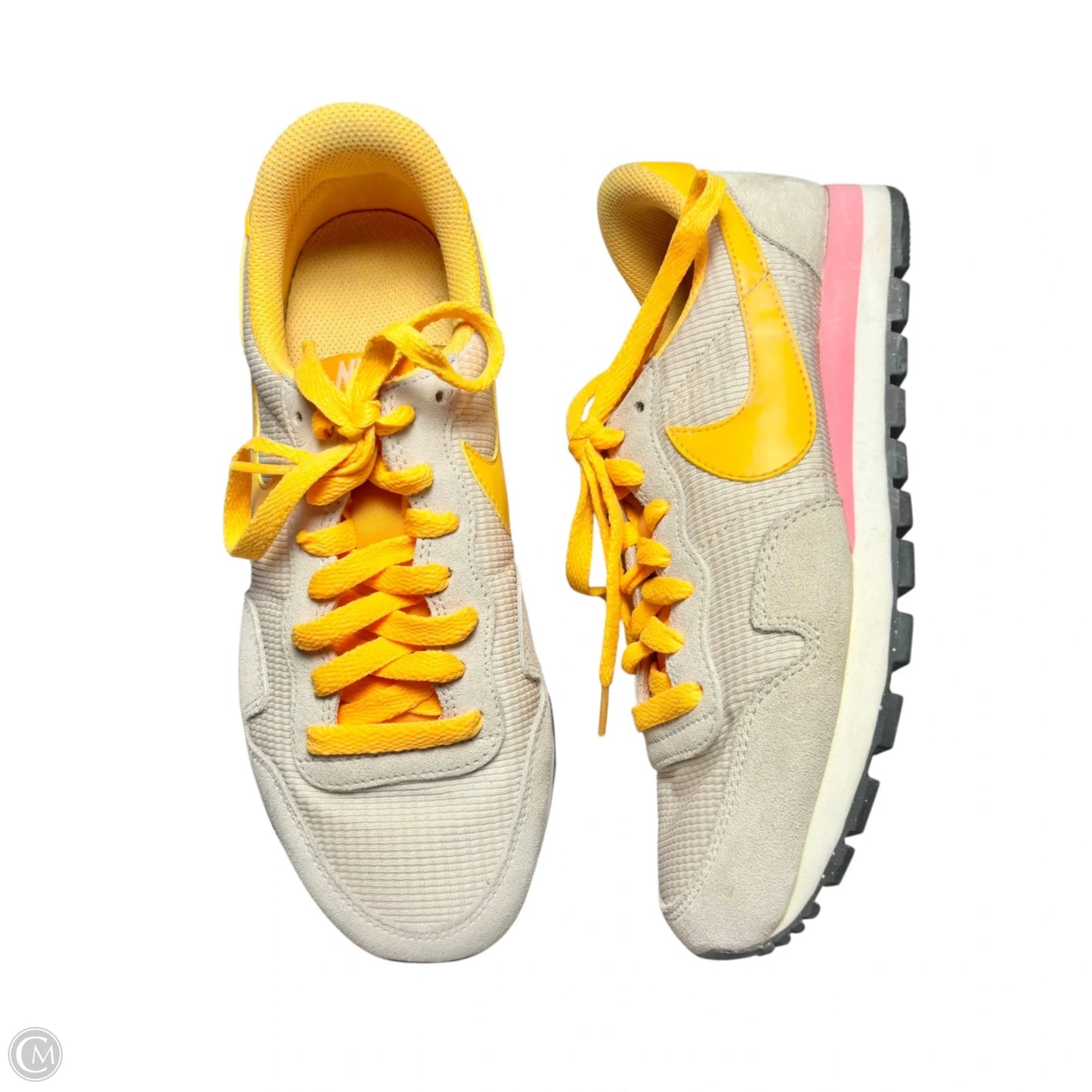 Shoes Sneakers By Nike In Orange, Size: 7.5