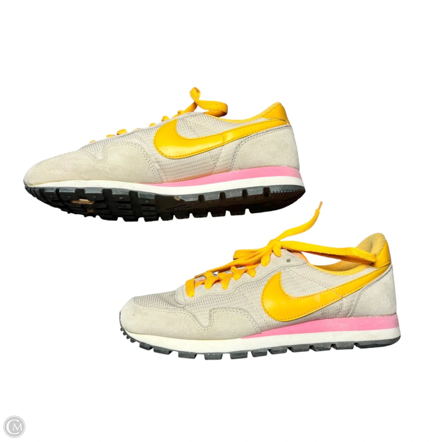 Shoes Sneakers By Nike In Orange, Size: 7.5