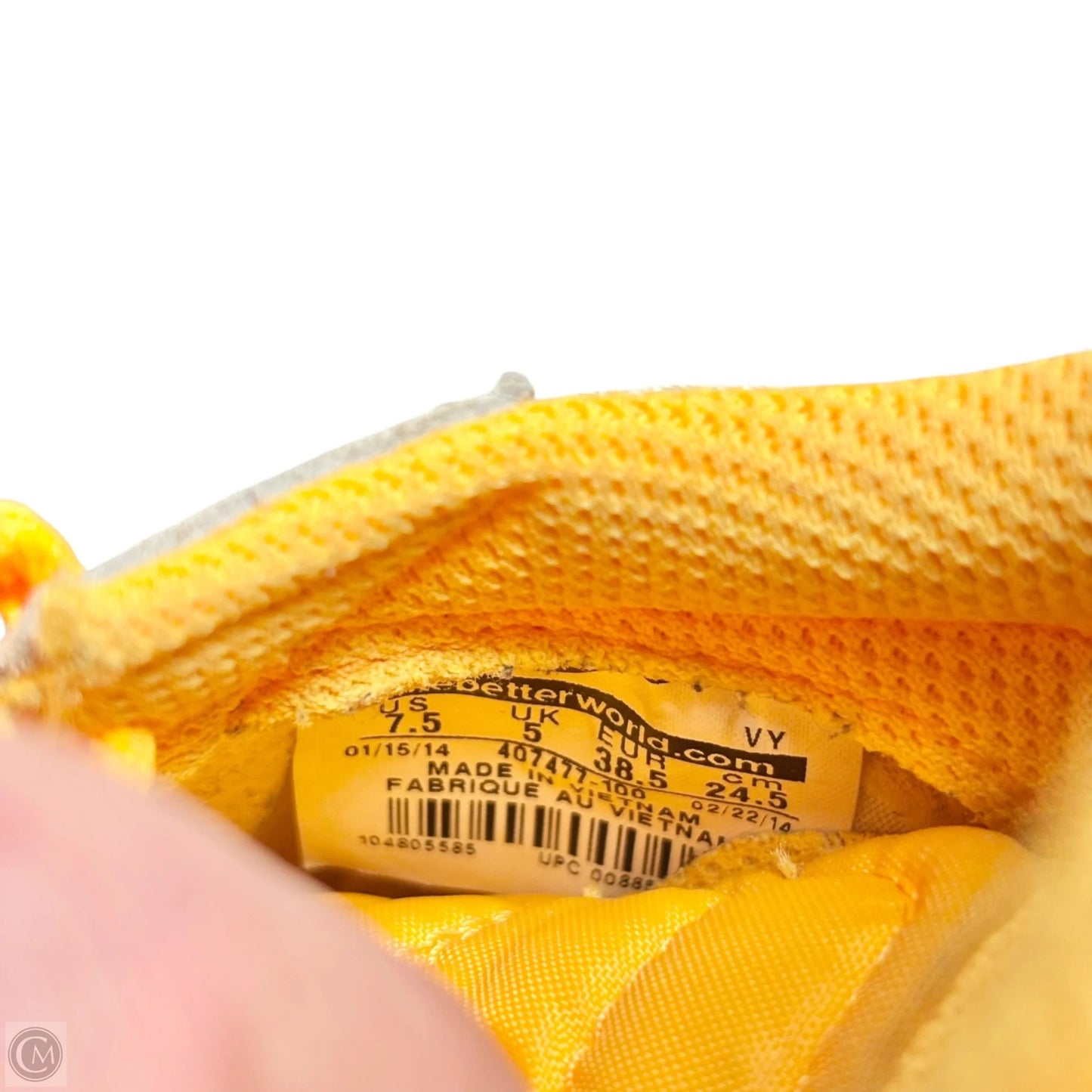 Shoes Sneakers By Nike In Orange, Size: 7.5