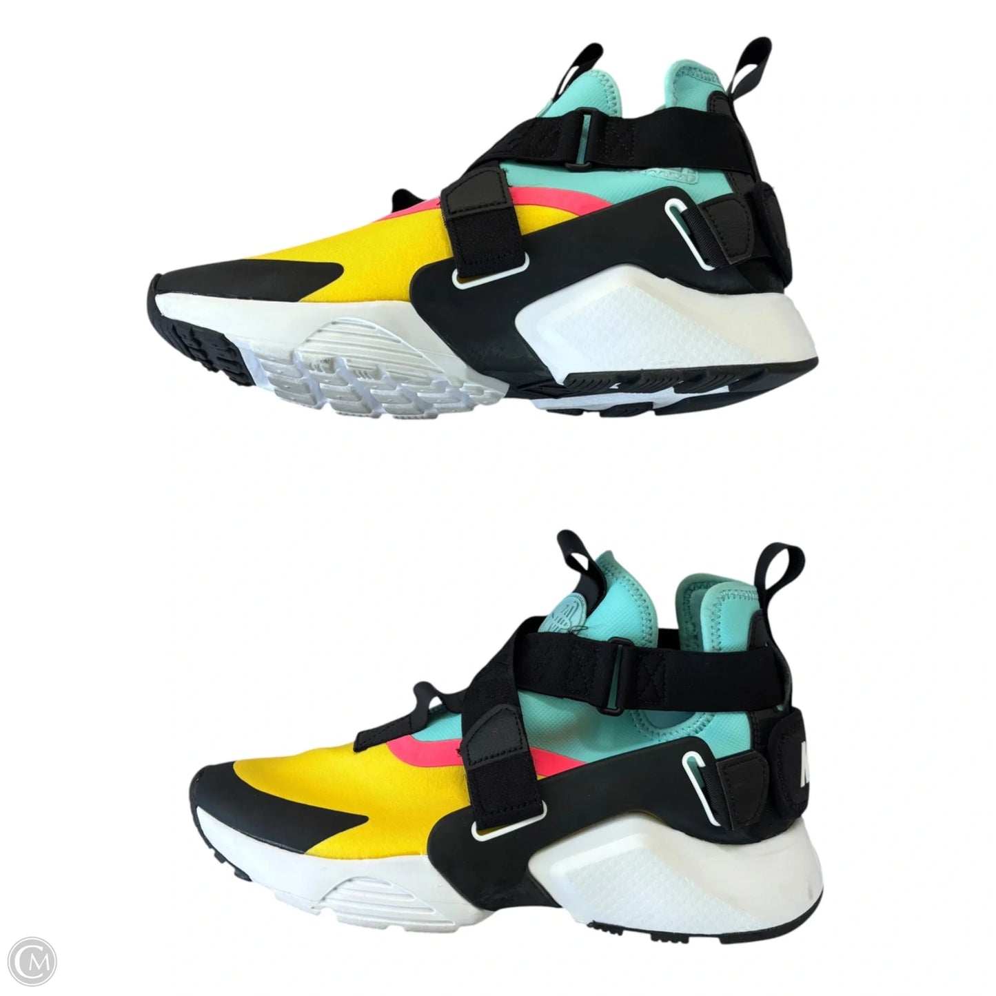 Shoes Athletic By Nike In Yellow, Size: 8