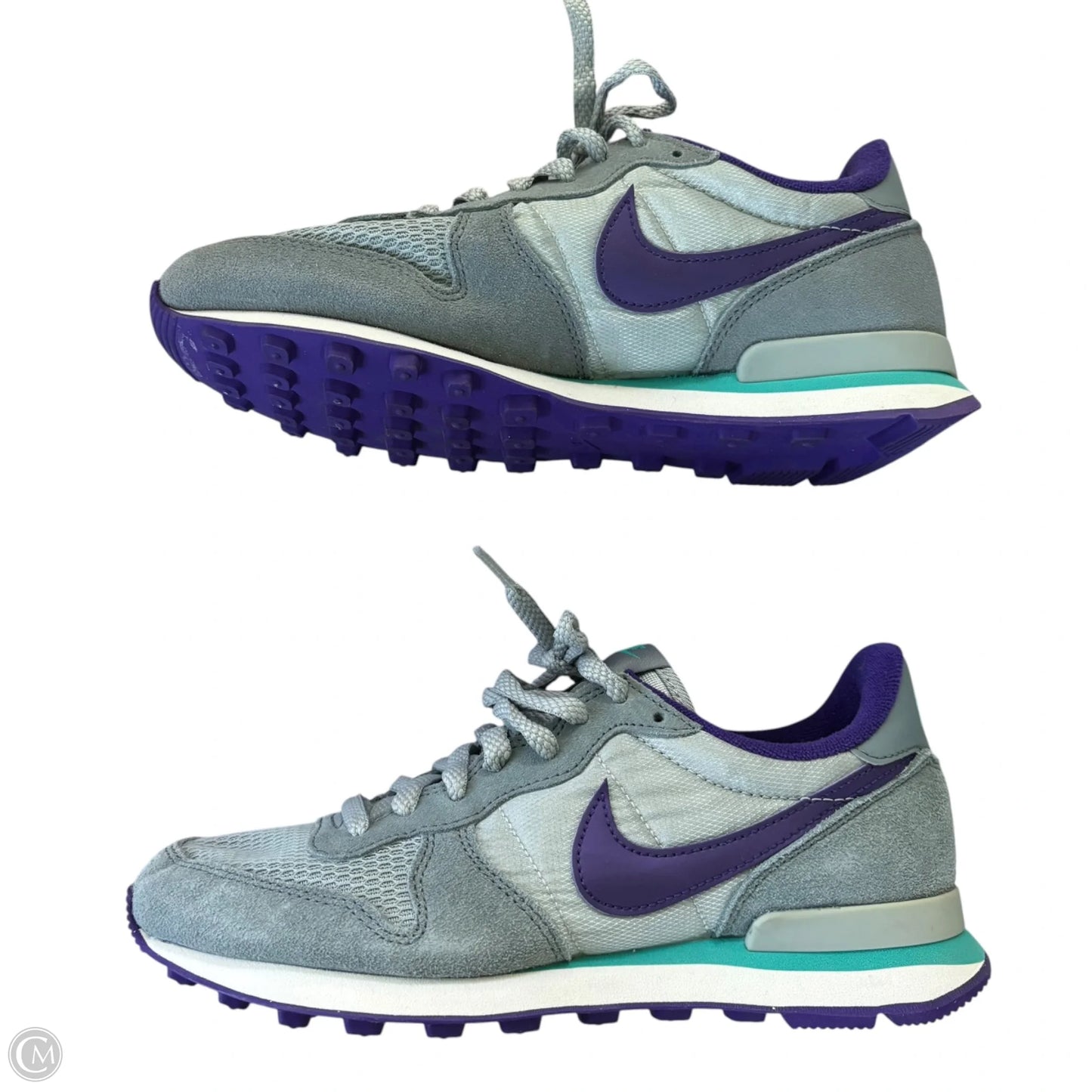 Shoes Athletic By Nike In Grey, Size: 7.5