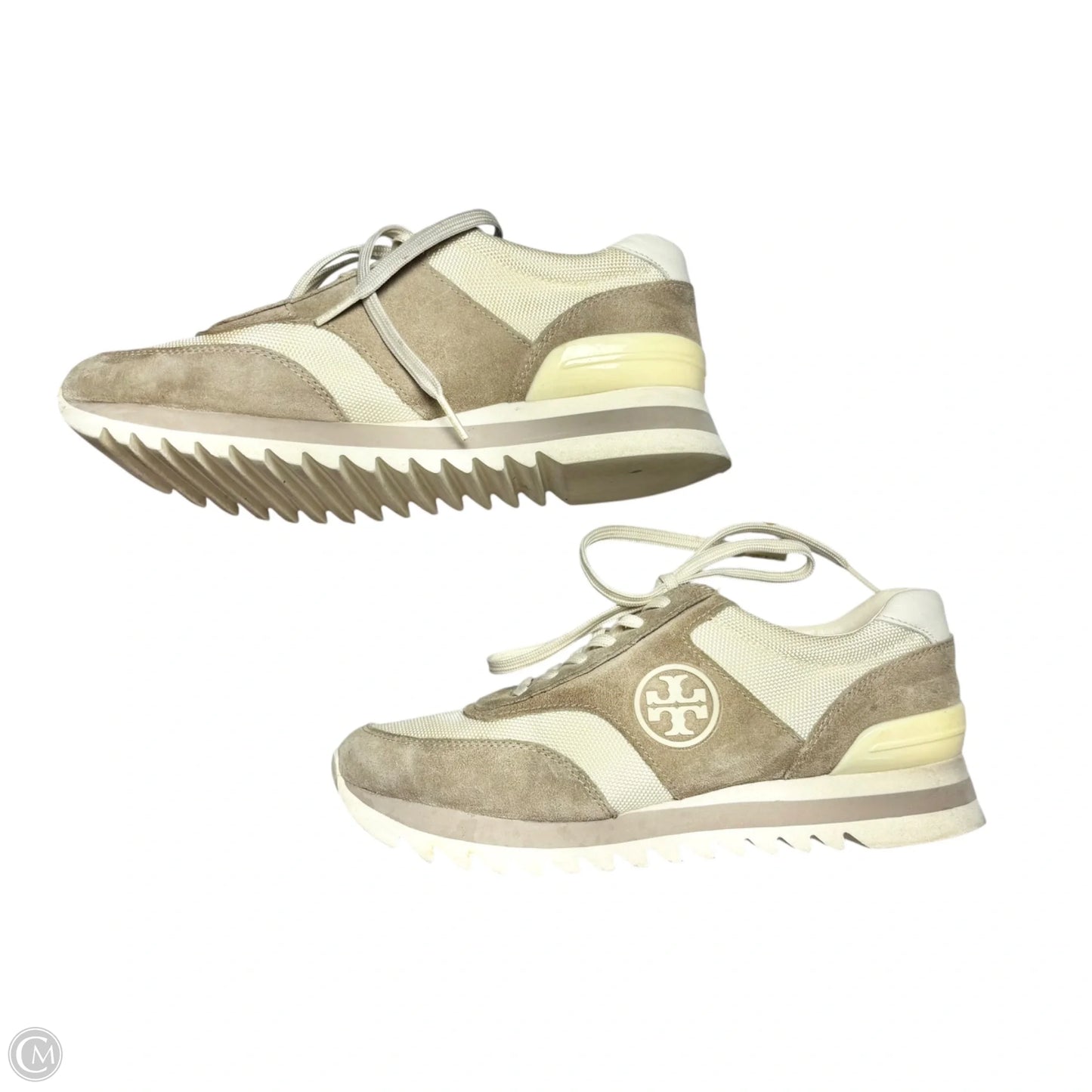 Shoes Designer By Tory Burch In Beige, Size: 8.5