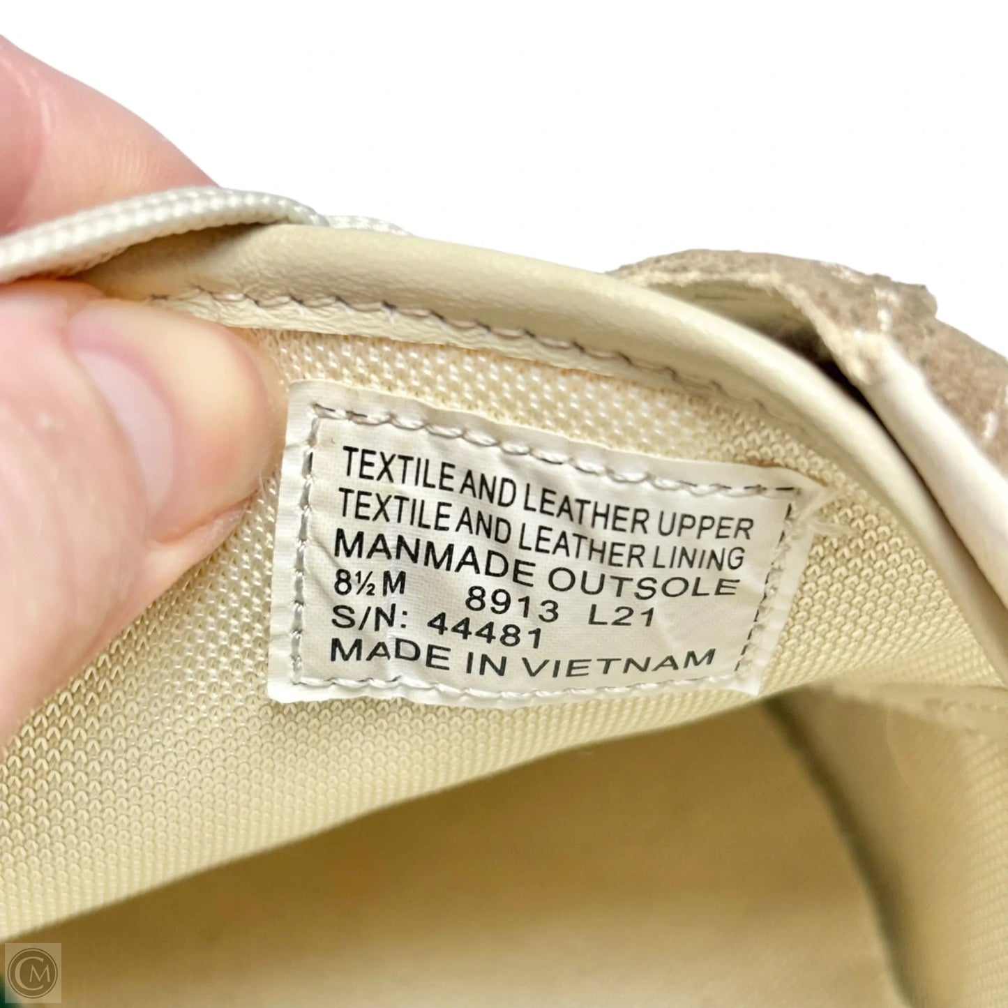 Shoes Designer By Tory Burch In Beige, Size: 8.5