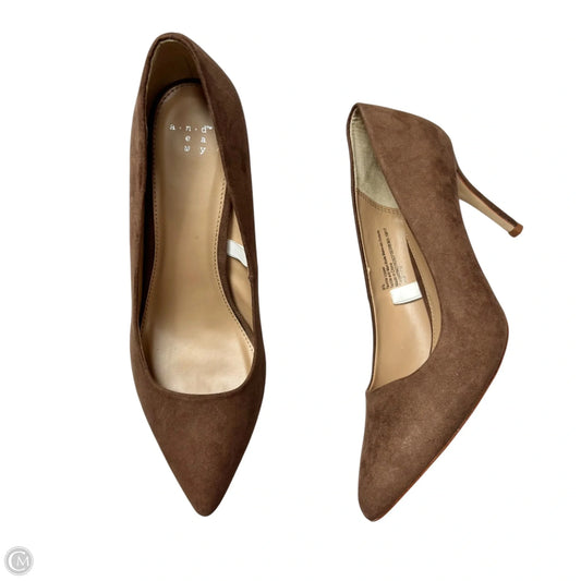 Shoes Heels Stiletto By A.n.d. In Brown, Size: 9.5