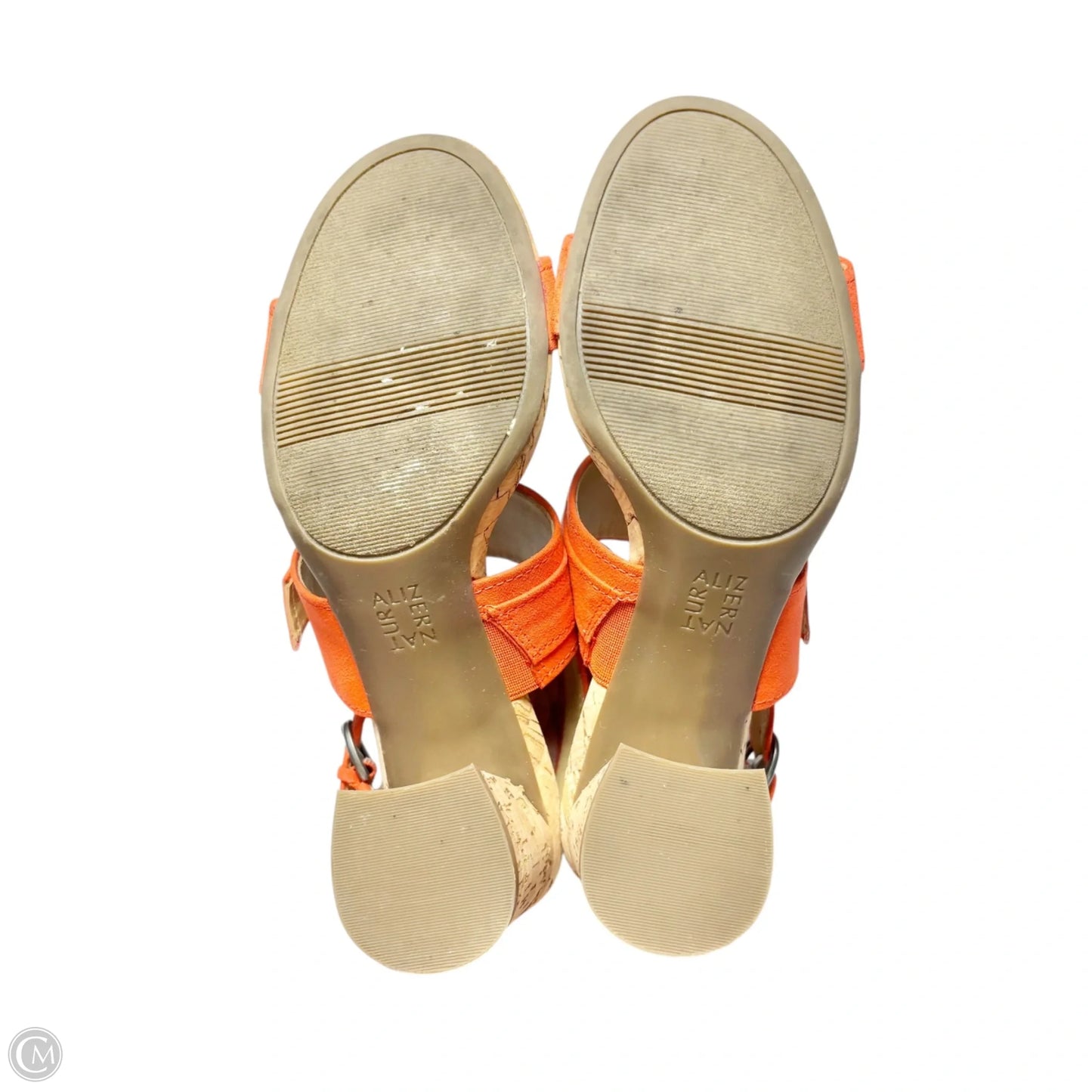 Shoes Heels Block By Naturalizer In Orange, Size: 7.5