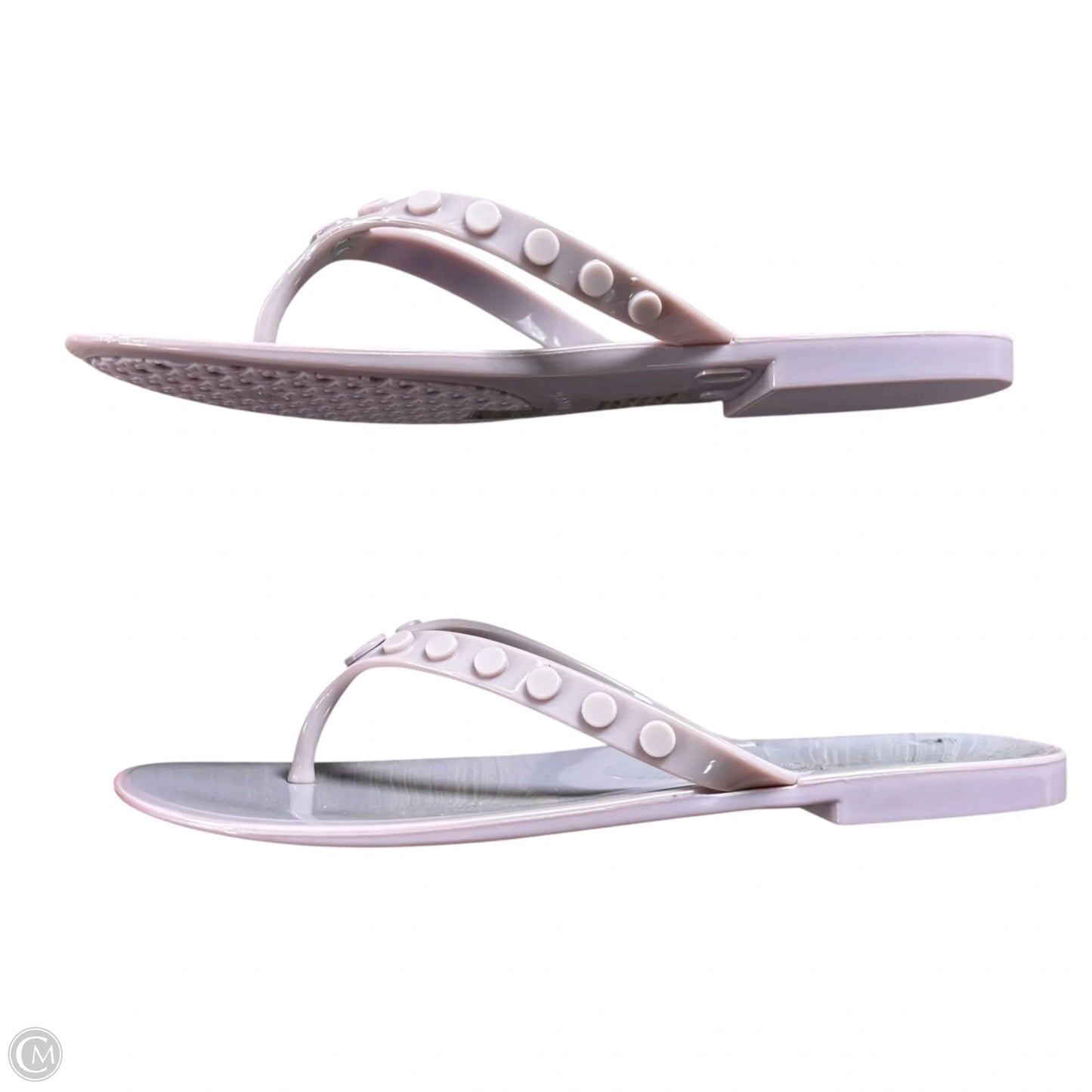 Sandals Designer By Tory Burch In Purple, Size: 6