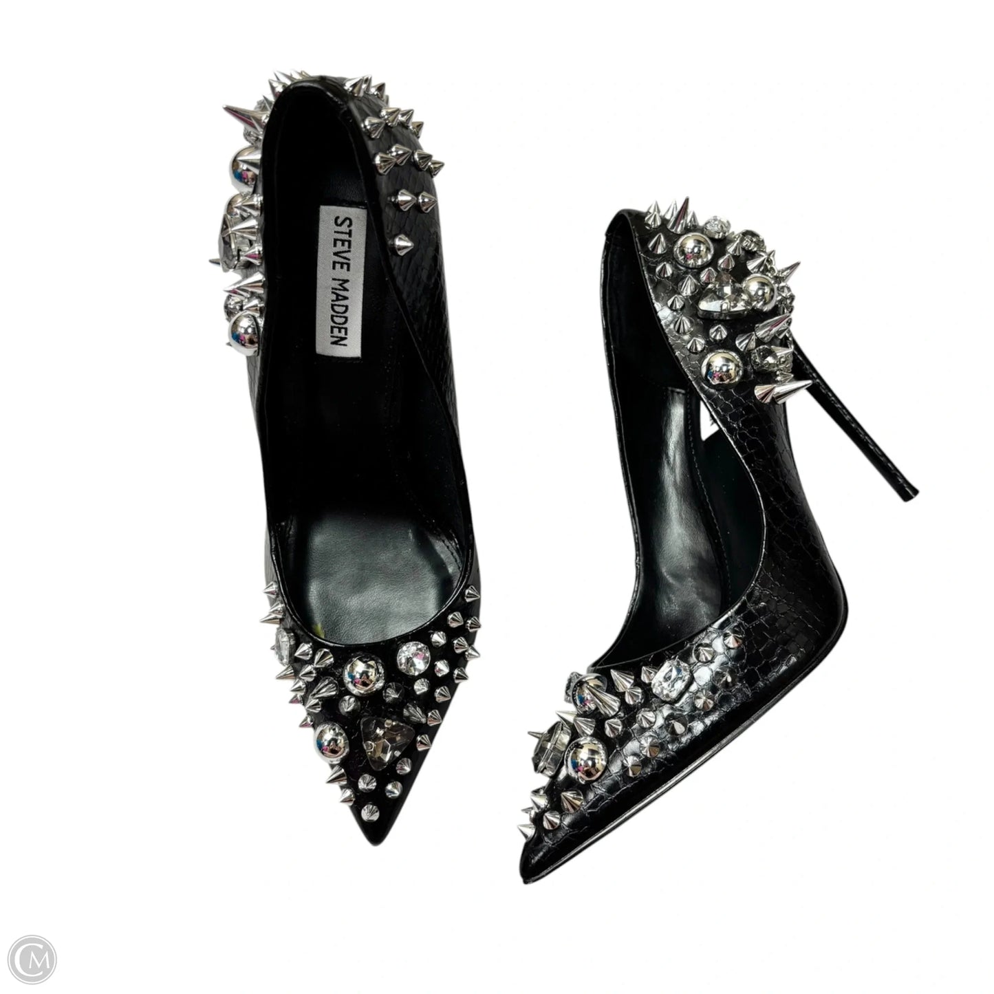 Shoes Heels Stiletto By Steve Madden In Black, Size: 9