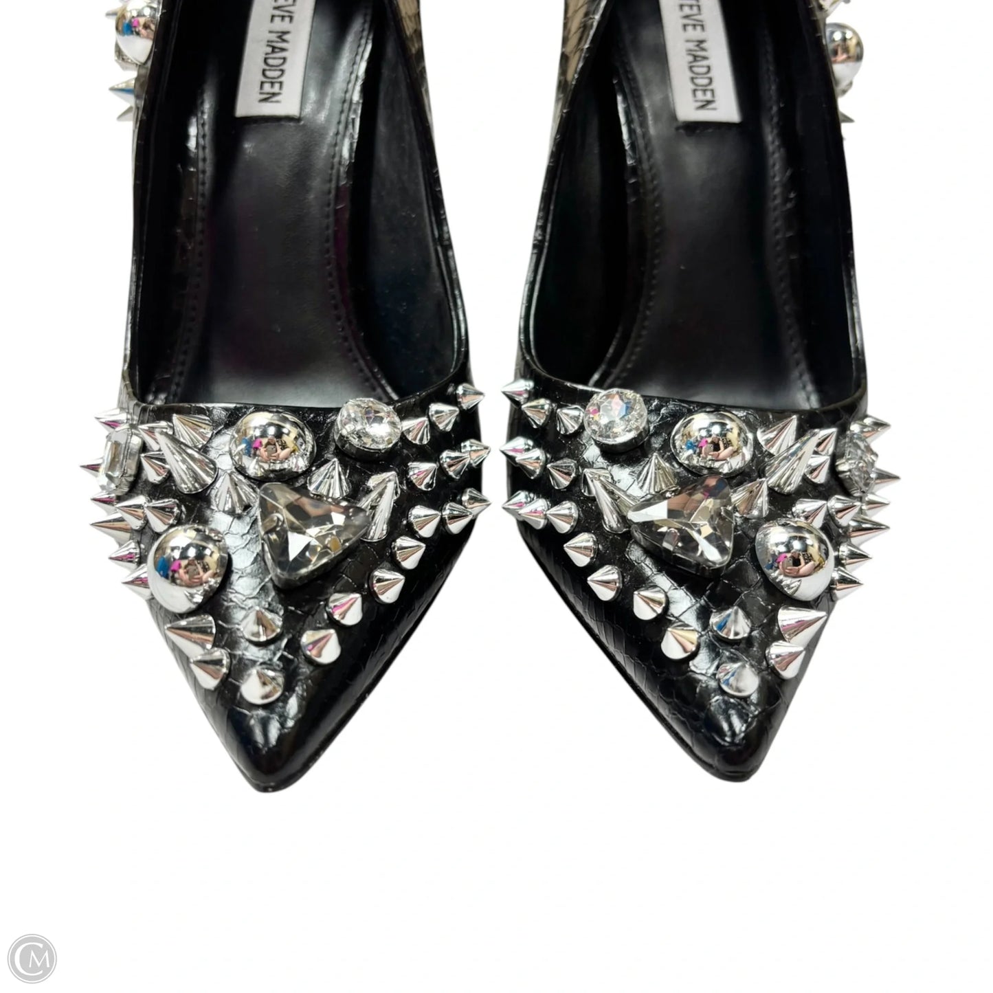 Shoes Heels Stiletto By Steve Madden In Black, Size: 9