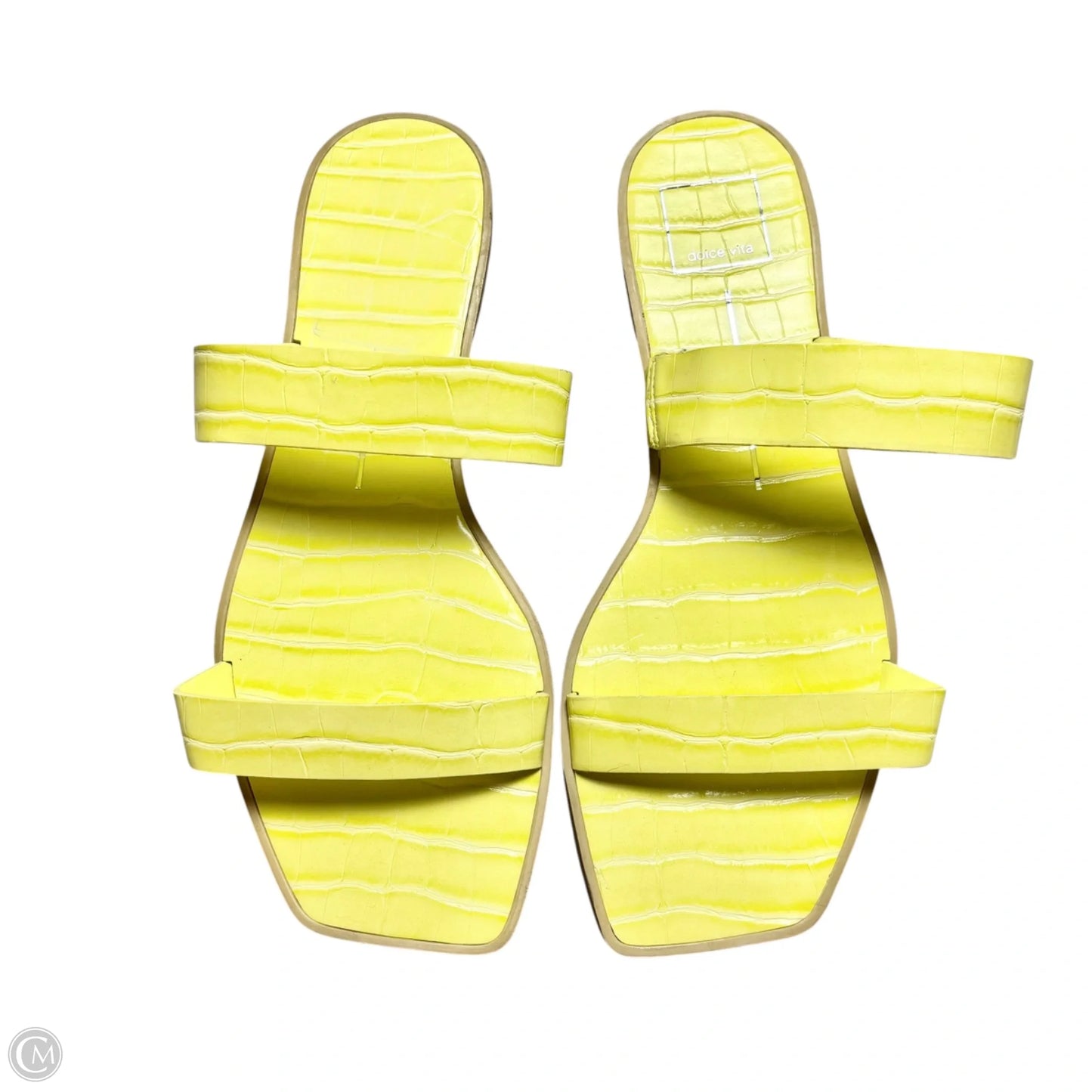 Sandals Flats By Dolce Vita In Yellow, Size: 9