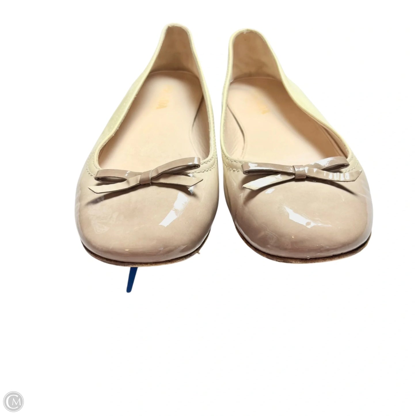 Shoes Luxury Designer By Prada In Cream, Size: 6